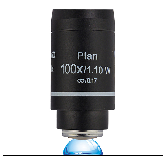 NIS60 Plan100X Water Objective for Microscope